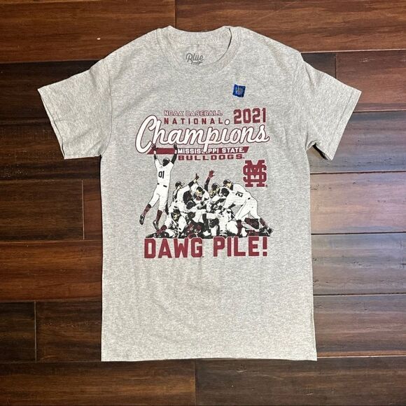 Mississippi State 2021 National Champs T-Shirt - Picture 1 of 4